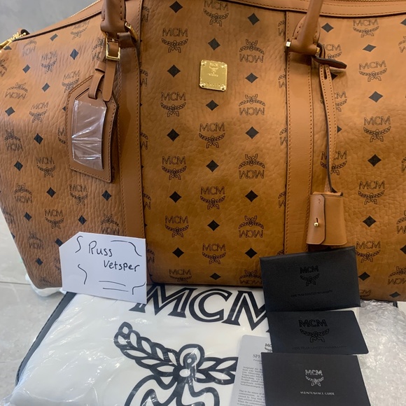 Shoulder Bag Mcm Travel Bag Price MCM Ottomar Weekender Bag In